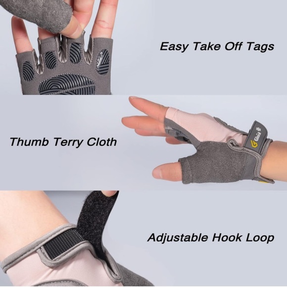 Workout Gloves for Women Men, Lightweight Weight Lifting - Picture 2 of 11